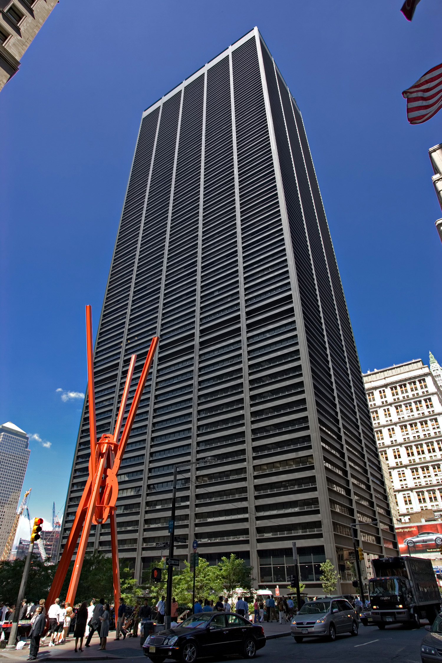 One Liberty Plaza, New York City - View from Broadway. © Mathias Beinling
